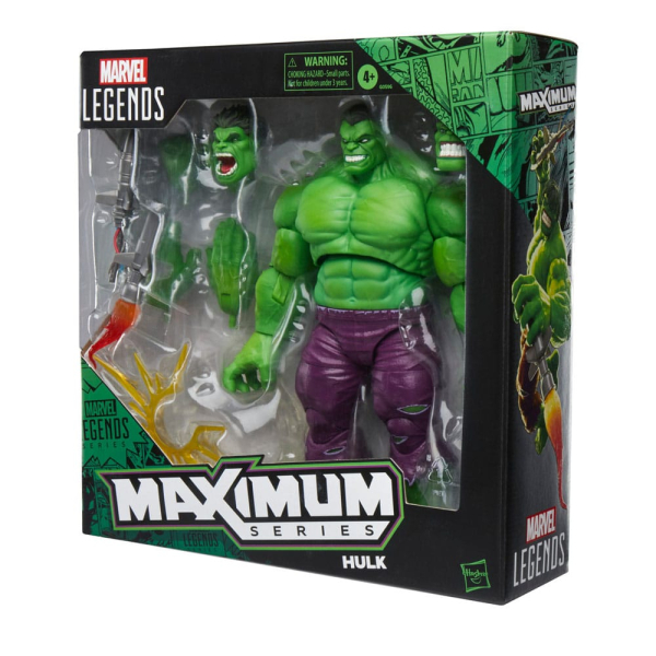 Seitenansicht der Hulk-Verpackung